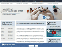 Tablet Screenshot of ondata.es